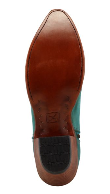 6" Steppin' Out Bootie - Blue Turquoise