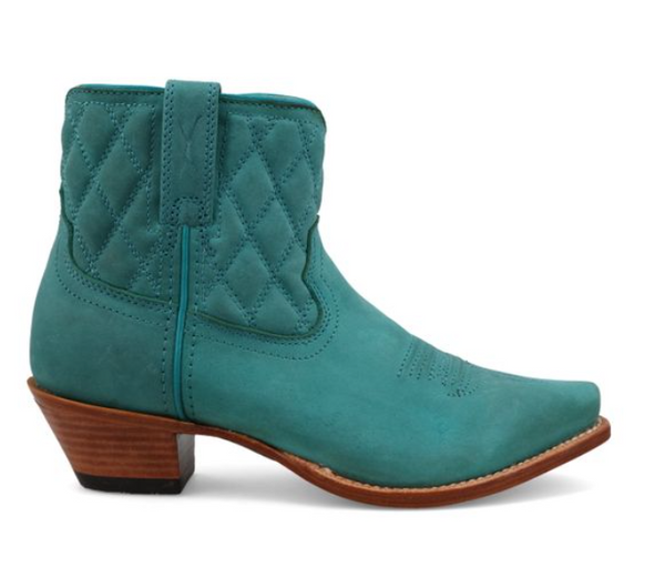 6" Steppin' Out Bootie - Blue Turquoise