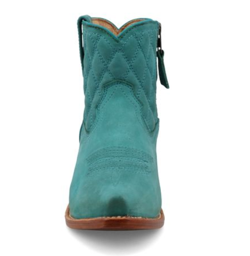 6" Steppin' Out Bootie - Blue Turquoise