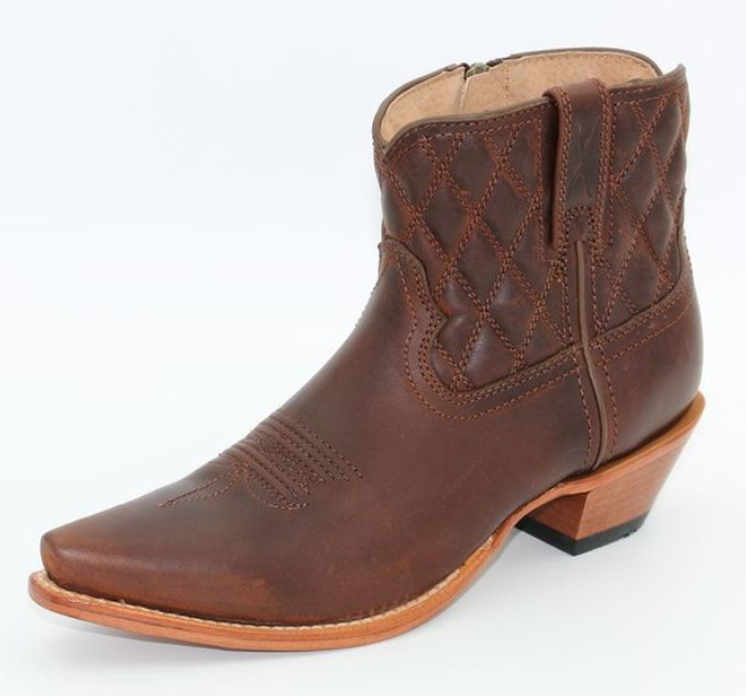 6" Steppin' Out Bootie - Chocolate Truffle
