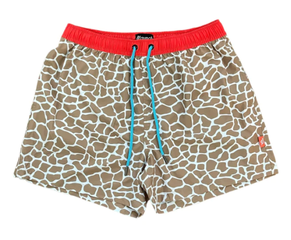 Street To Swim Shorts - Giraffe