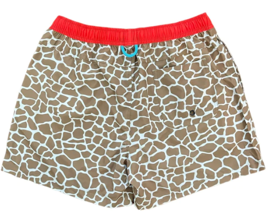 Street To Swim Shorts - Giraffe