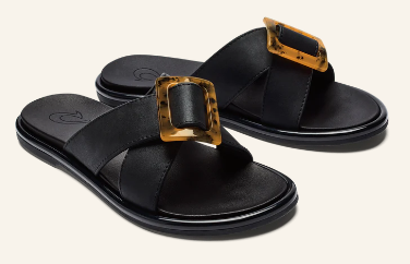 La'i Slide Beach Sandal - Black