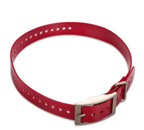 1-inch Collar Straps - Red