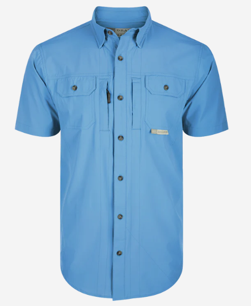 Wingshooter Trey Shirt S/S - Marina Blue