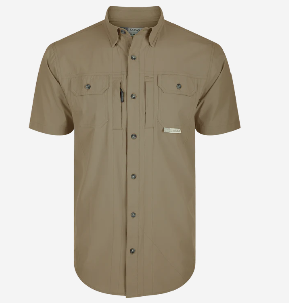 Wingshooter Trey Shirt S/S - Timberwolf Khaki