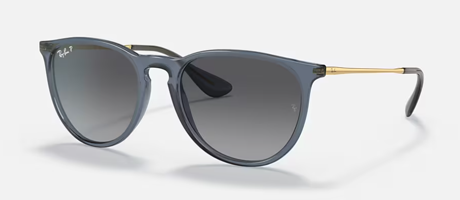 Erika Classic Transparent Blue Light Grey Polarized