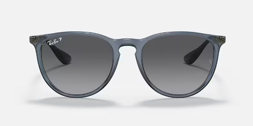 Erika Classic Transparent Blue Light Grey Polarized