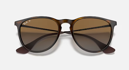 Erika Polarized Brown Lenses on Brown Gradient Frame