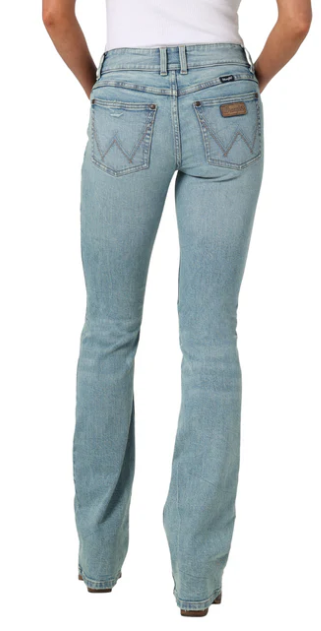 Retro Mae Mid Rise Bootcut Jean - Light Wash