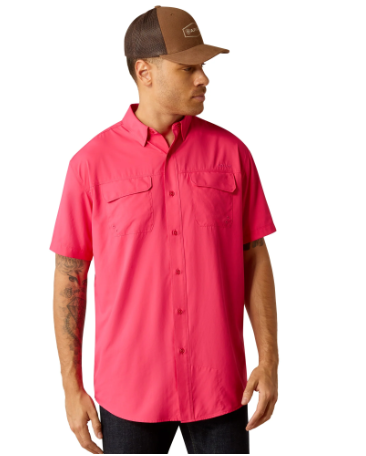 Men's VentTEK Outbound Classic Fit Shirt - Pink Hibiscus