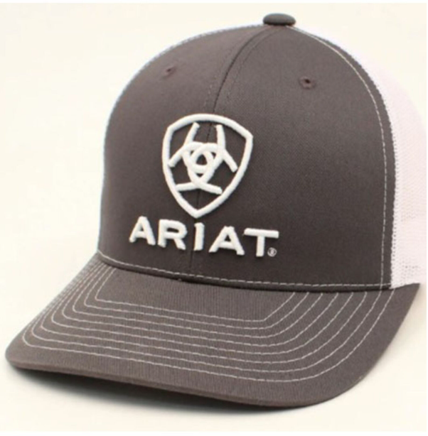 Ariat Logo Ball Cap - Grey