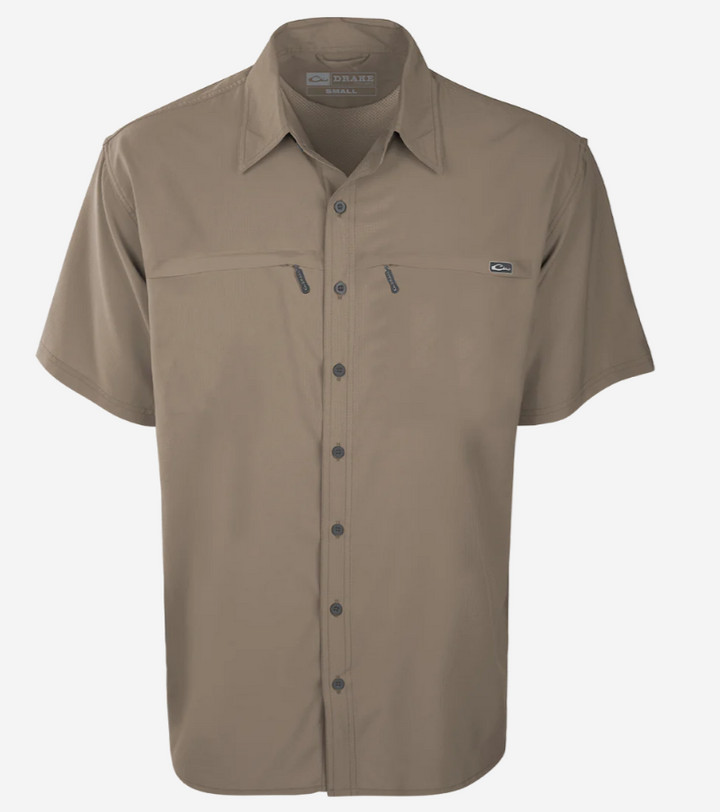 Town Lake Fishing Shirt - Silver Mink Khaki