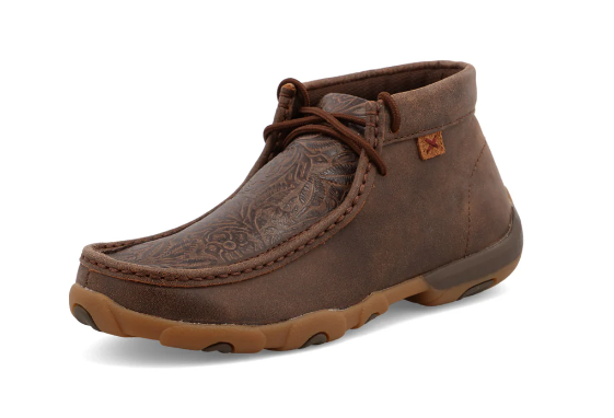 Women's Chukka Driving Moc - Tooled Chocolate