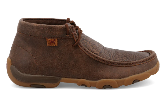 Women's Chukka Driving Moc - Tooled Chocolate