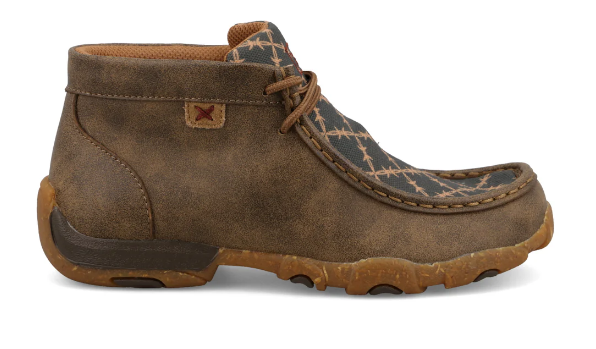 Youth Chukka Driving Moc - Bomber & Pine