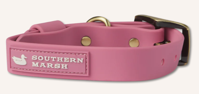 Mason Waterproof Dog Collar - Azalea