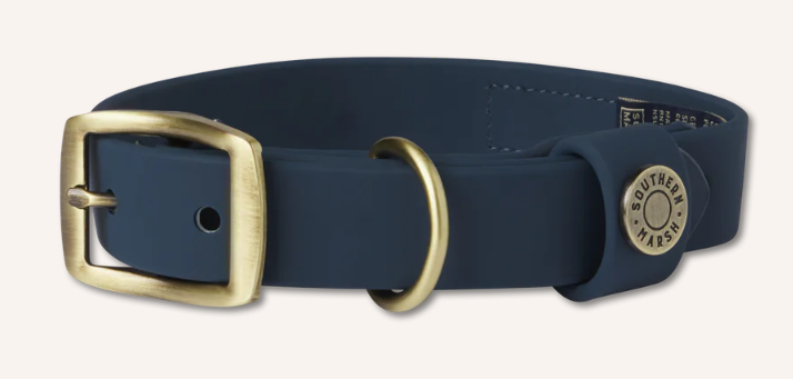 Mason Waterproof Dog Collar - Navy