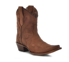 Women's Cinnamon Embroidery Ankle Boot