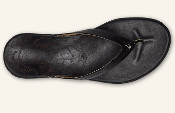 Honu Beach Sandals - Black
