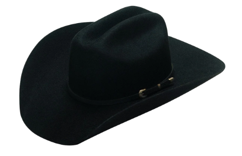 Twister Dallas Black Wool Felt Western Hat