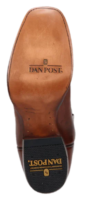 Wade Honey Brown Leather Square Toe Boot