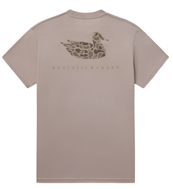 SEAWASH™ Tee - Retro Duck Originals  - Burnt Taupe
