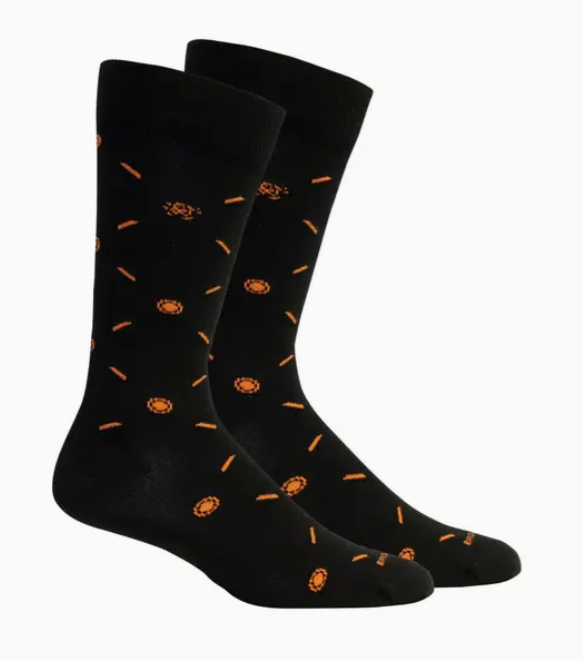 Deep River (Skeet) Socks - Black