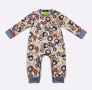 Rustic Tractor Boy Romper