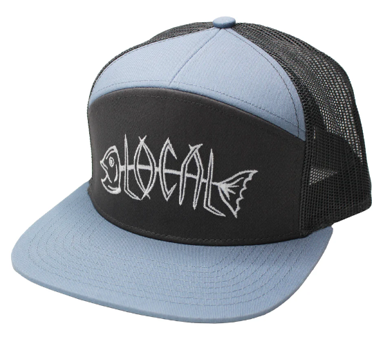 Die Hard 7 Panel Hat - Light Gray/Gray