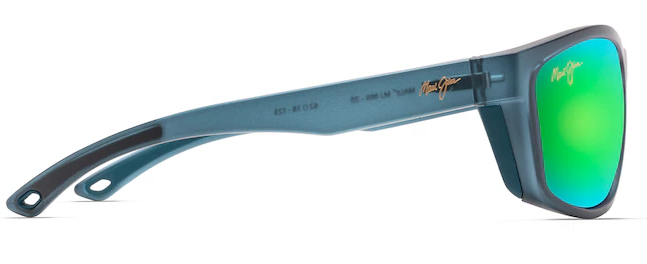 Nuu Landing Polarized - Matte Teal w/ Aquamarine Rubber