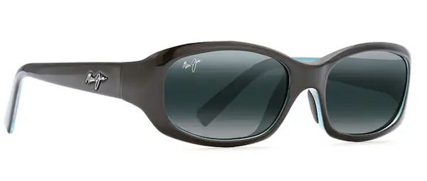 Punchbowl Polarized - Gloss Black with Blue w/ Neutral Grey