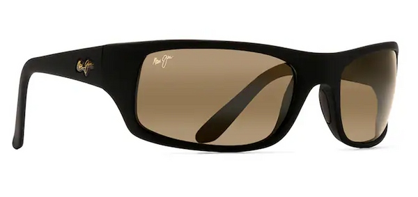 Peahi Polarized - Black Matte Rubber w/  HCL® Bronze