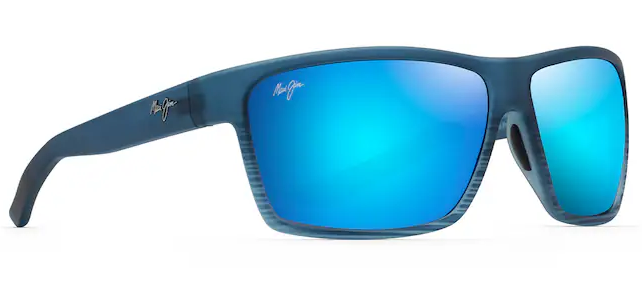 Alenuihaha Polarized - Blue Black Stripe w/ Blue Hawaii