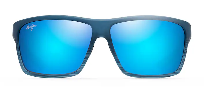 Alenuihaha Polarized - Blue Black Stripe w/ Blue Hawaii
