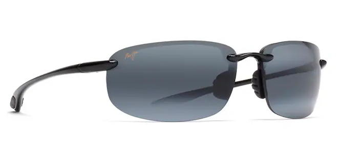 Ho'okipa Polarized - Gloss Black w/ Neutral Grey