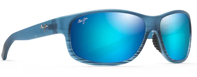 Kaiwi Channel Polarized - Blue Black Stripe w/ Blue Hawaii