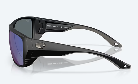 Finlet Matte Black Blue Mirror 580P