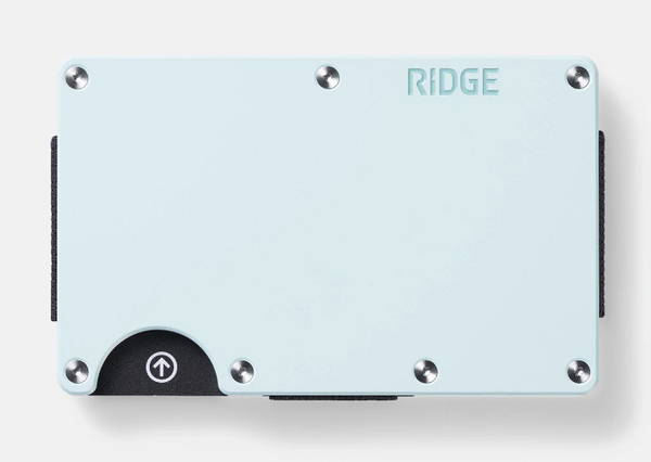 Aluminum Sea Glass Wallet - Money Clip