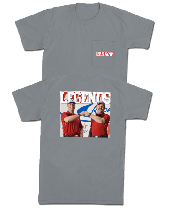 Shake and Bake Pocket Tee - Granite