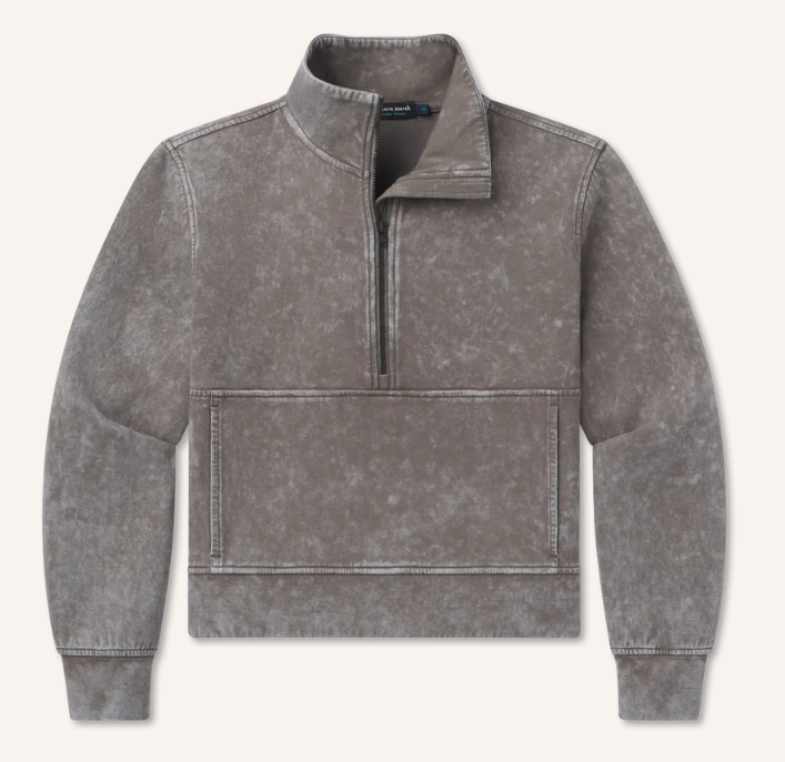 Seawash™ Half Zip Active Pullover - Midnight Gray