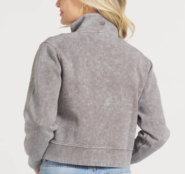 Seawash™ Half Zip Active Pullover - Midnight Gray