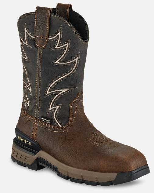Two Harbors Square Safety Toe Western Work Boot