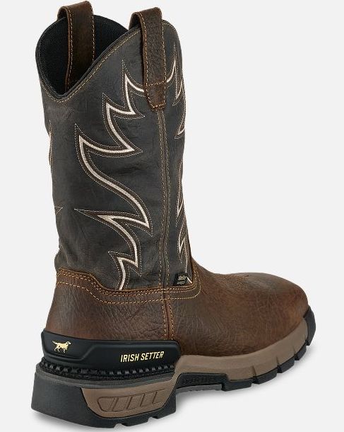Two Harbors Square Safety Toe Western Work Boot