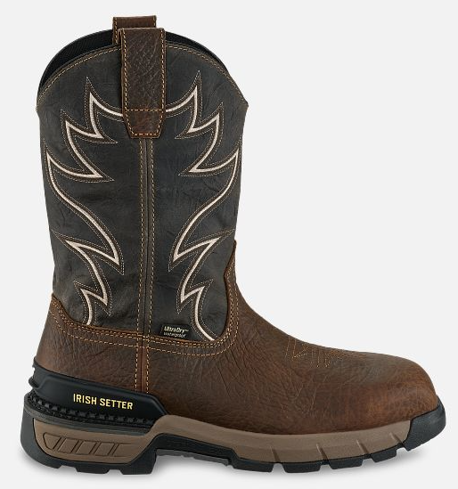Two Harbors Square Safety Toe Western Work Boot