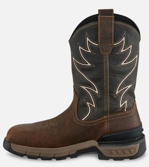 Two Harbors Square Safety Toe Western Work Boot