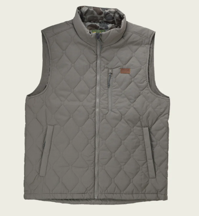 Barnwell Puff Vest - Rock