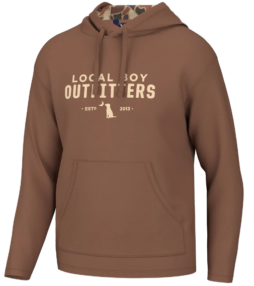 Poly-Fleece Hoodie - Clay