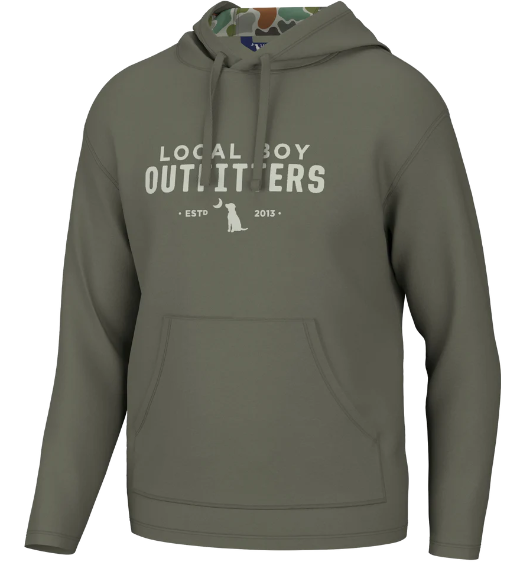 Poly-Fleece Hoodie - Olive