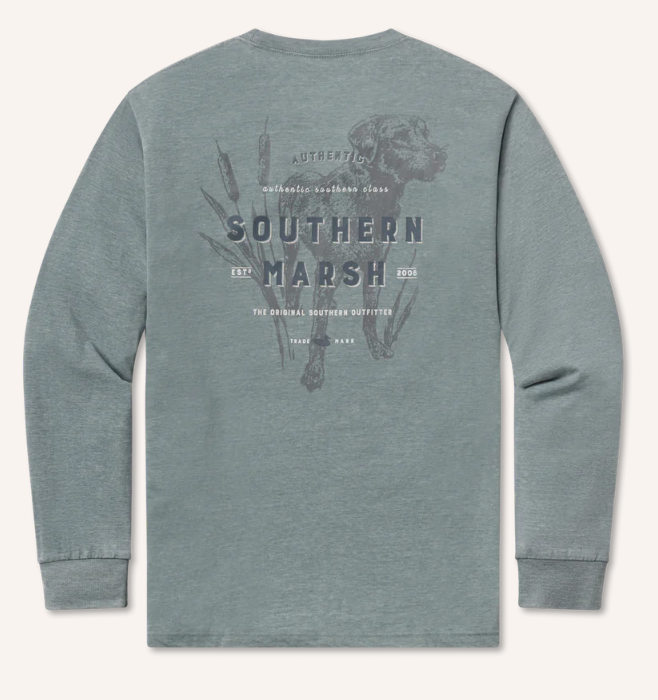 SEAWASH™ Tee - Dog - Long Sleeve - Burnt Sage